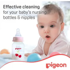 Pigeon 2-in-1 Bottle & Nipple Brush Set with 300° Rotary Handle BPA Free