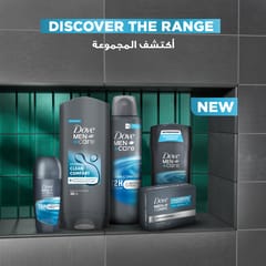 Dove Men+Care Anti-Perspirant Roll-On for Men Clean Comfort 72H Protection - 50ml
