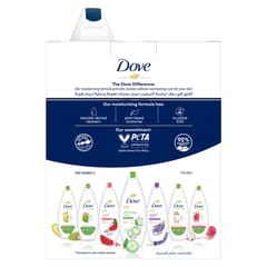 دوف جل استحمام تغذية عميقة  250 مل +لوفة مجانا 