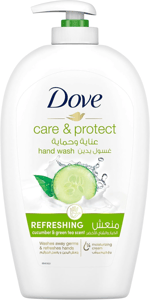 Dove Care & Protect Refreshing Hand Wash Cucumber & Green Tea Scent - 500ml
