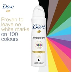 دوف بخاخ مزيل عرق مضاد للتعرق للنساء  جاف وغيرمرئي- 150 مل