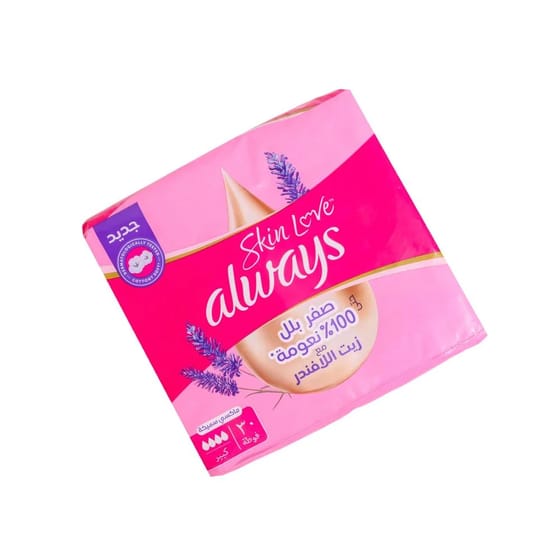 Always Cotton Wings Pads 6X30