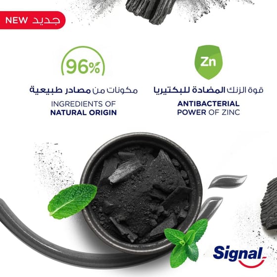Signal Complete 8 Nature Elements Charcoal Toothpaste 75 ml