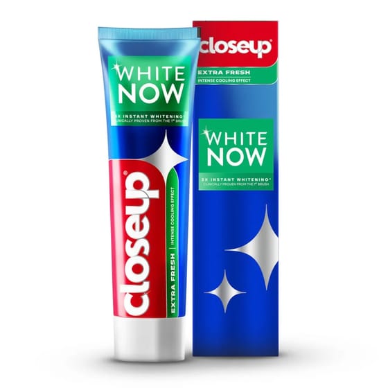 Closeup White Now Extra Fresh - 3X Instant Whitening & Intense Cooling Effect (75ml)