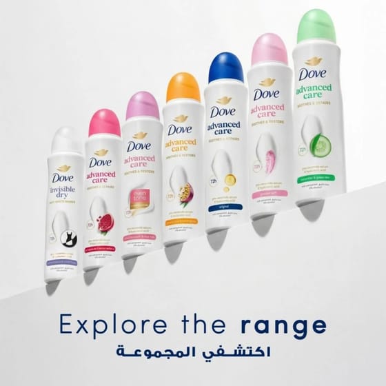 Dove Spray Deodorant Cucumber & Green Tea