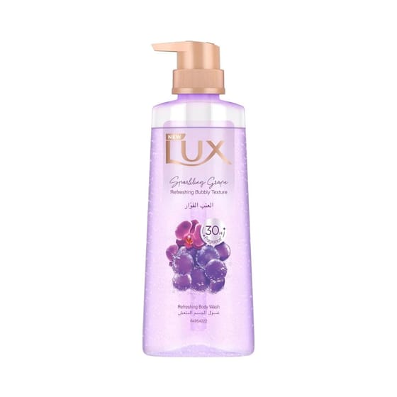 LUX Refreshing Body Wash, Sparkling Grape, 400ml